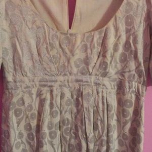 Silver and cream FRENCH CONNECTION Dress